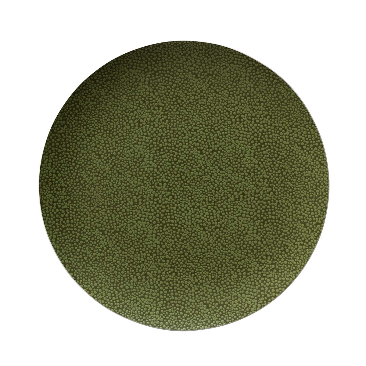 Bauscher, Purity : 425914 Pearls Greens - Teller flach Coup, bonewhite, 29 cm