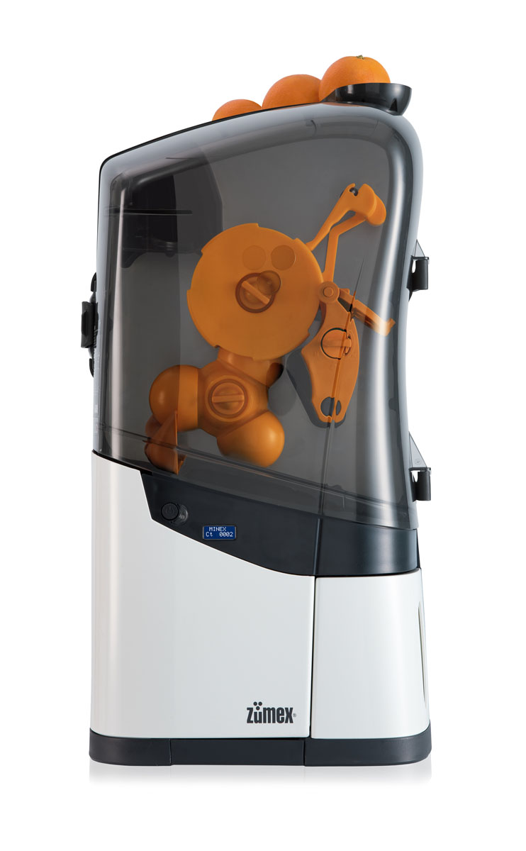 ZUMEX - MINEX, Saftpresse für Früchte 6,5 - 7,8 cm, 38,3 x 36,8 x 71,2 cm, Farbe: Black
