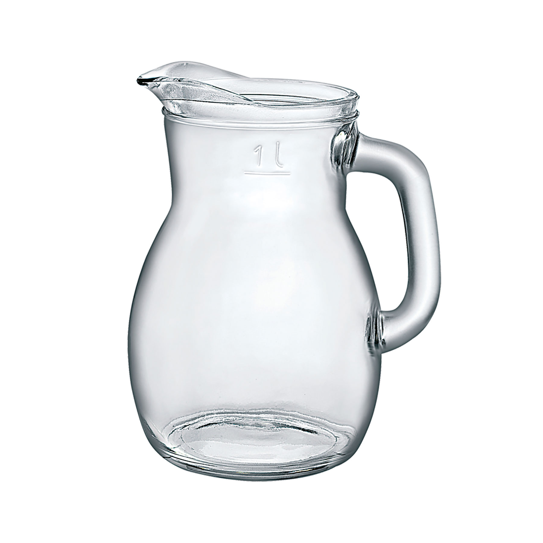 Krug Bistrot m. Füllstrich 1.0 ltr. |-|, Inhalt: 1160 ml, D: 149 x 121 mm, H: 186 mm