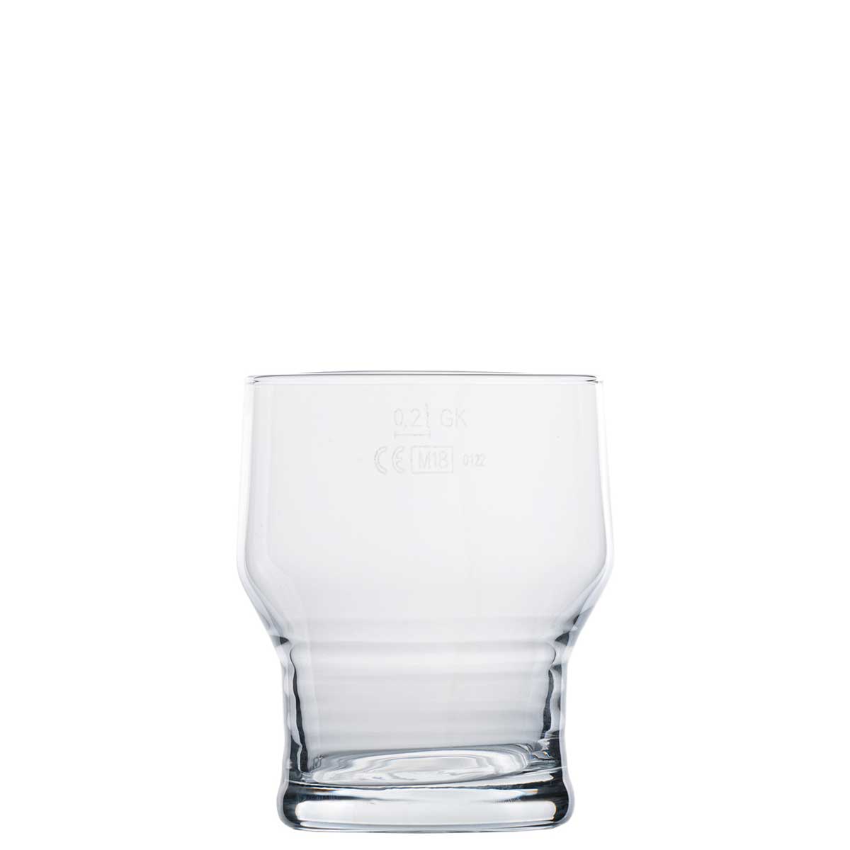 Pfalzbecher 25 cl m. Füllstrich 0.2 ltr. |-|, Inhalt: 250 ml, H: 87 mm, D: 77 mm