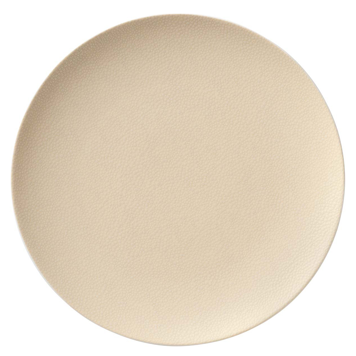 Bauscher, Purity : 425782 Pearls Champagne - Teller flach Coup, bonewhite, 31 cm