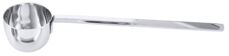 Kaffeeportionierer mit flachem Griff, Edelstahl, I: 0,09 ltr., D: 3,8 cm, Stiellänge: 10 cm