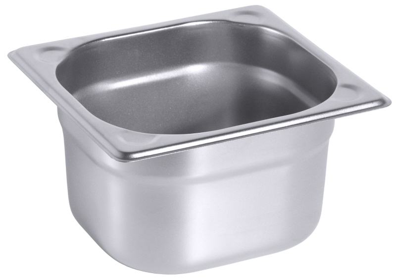GN-Behälter 1/6, 17,6 x 16,2 cm, Tiefe: 100 mm