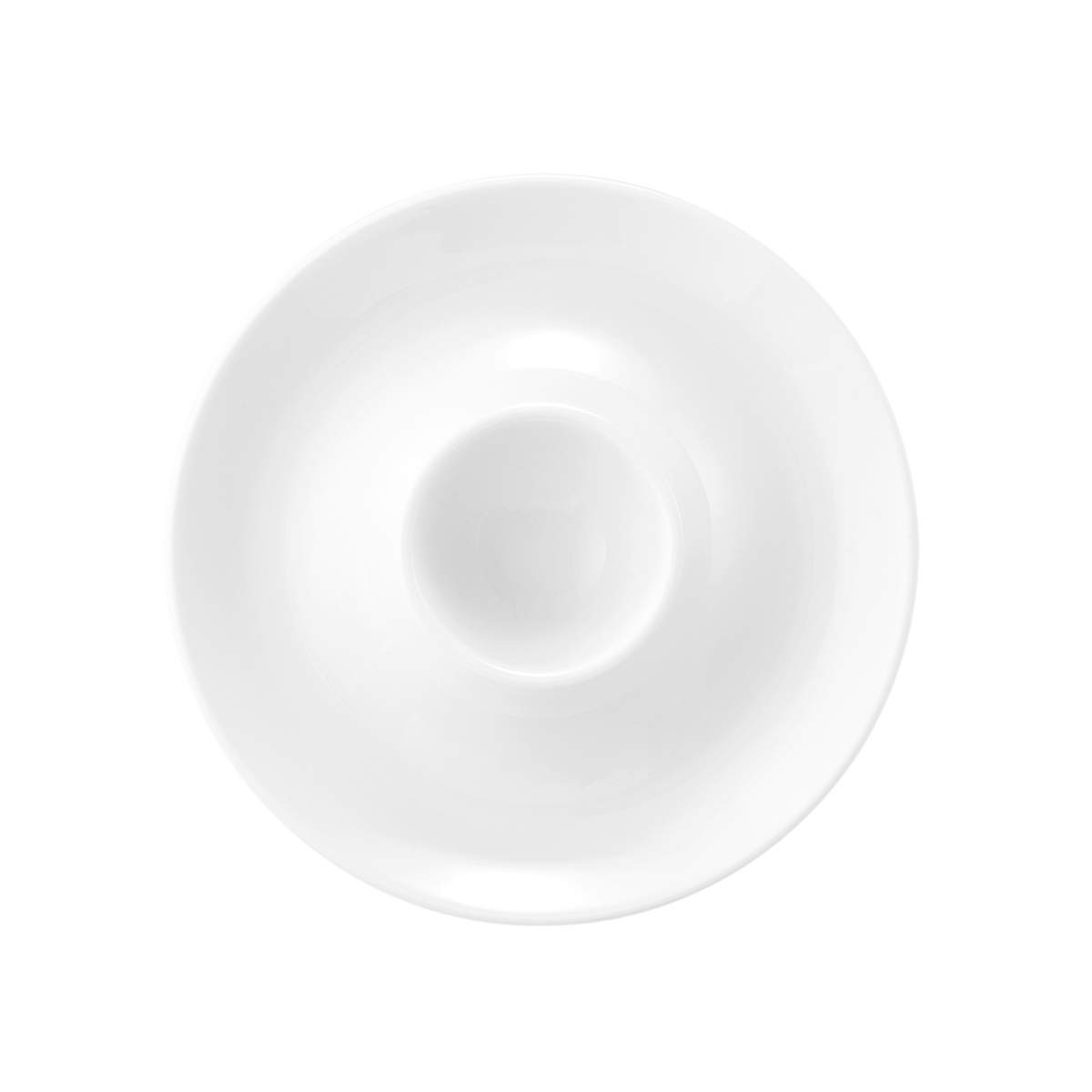 Seltmann Weiden, Community - Eierbecher mit Ablage, uni, weiß, 12,5 cm