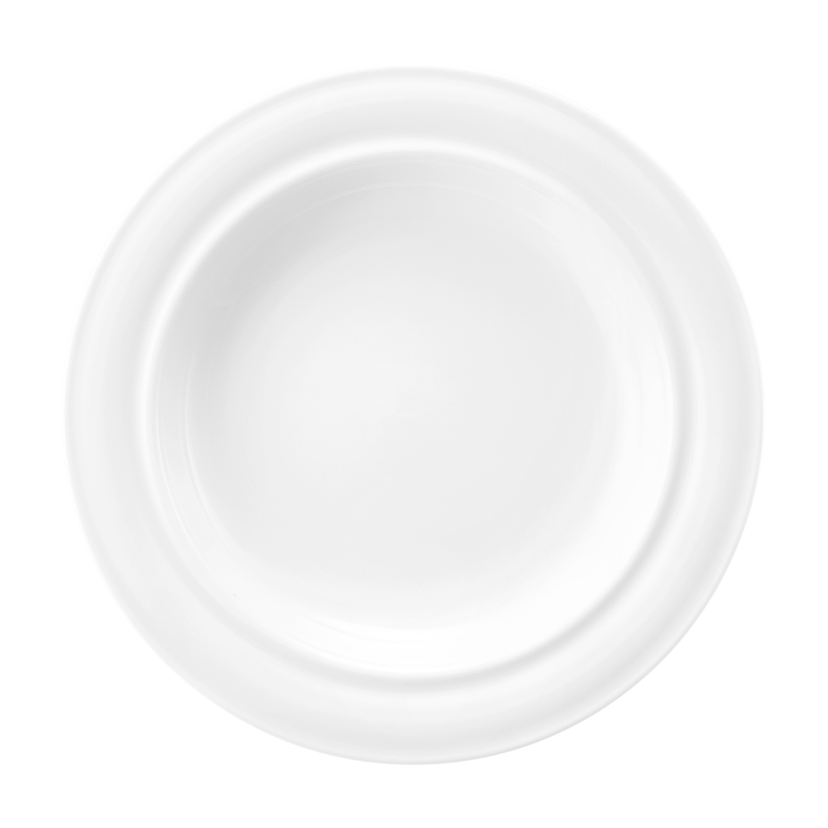 Seltmann Weiden, Community - Teller halbtief, uni, weiß, 25,5 cm/ 0,43 ltr.
