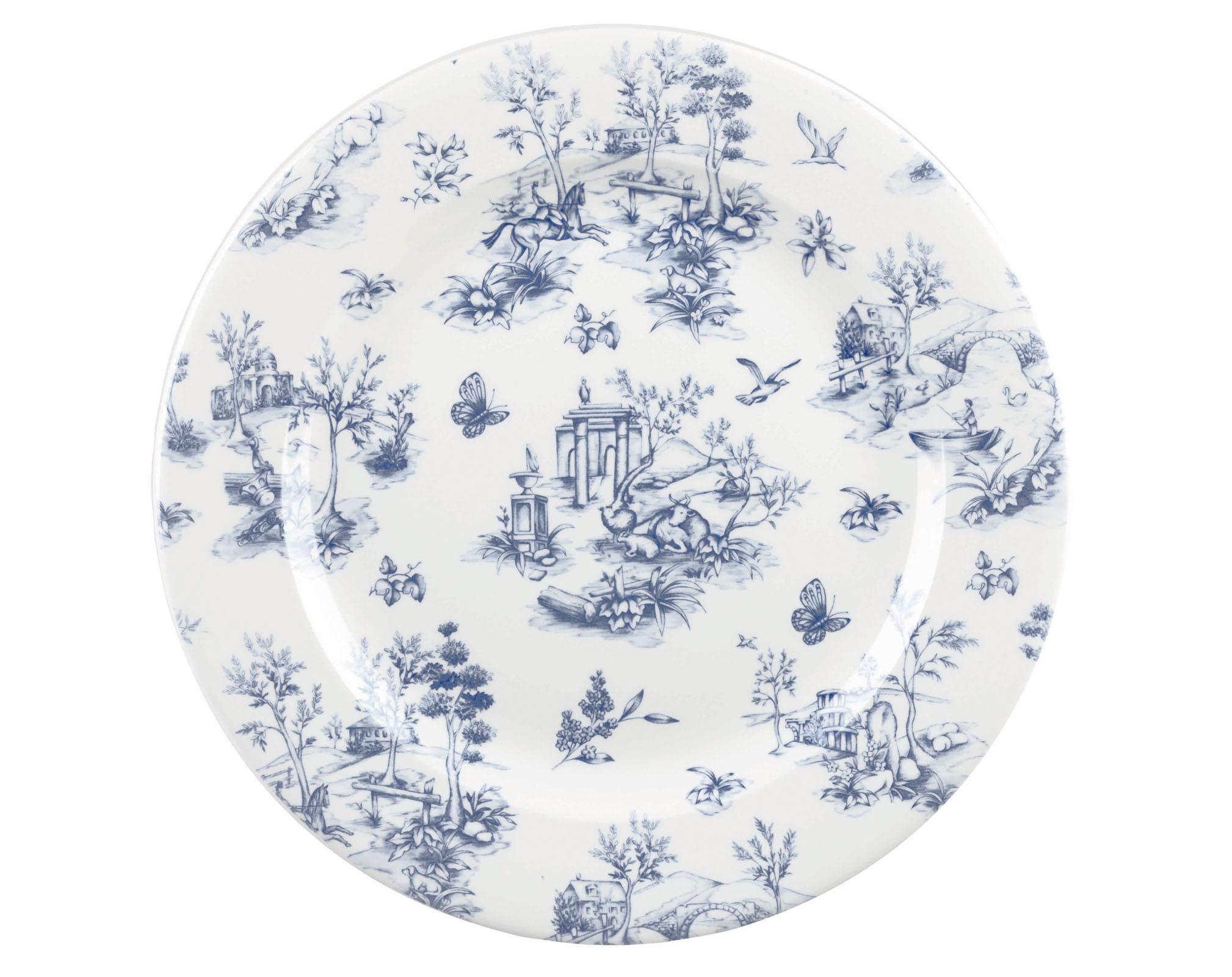 Churchill, Vintage Prints : Prague Toile - Teller flach Fahne 30,5 cm