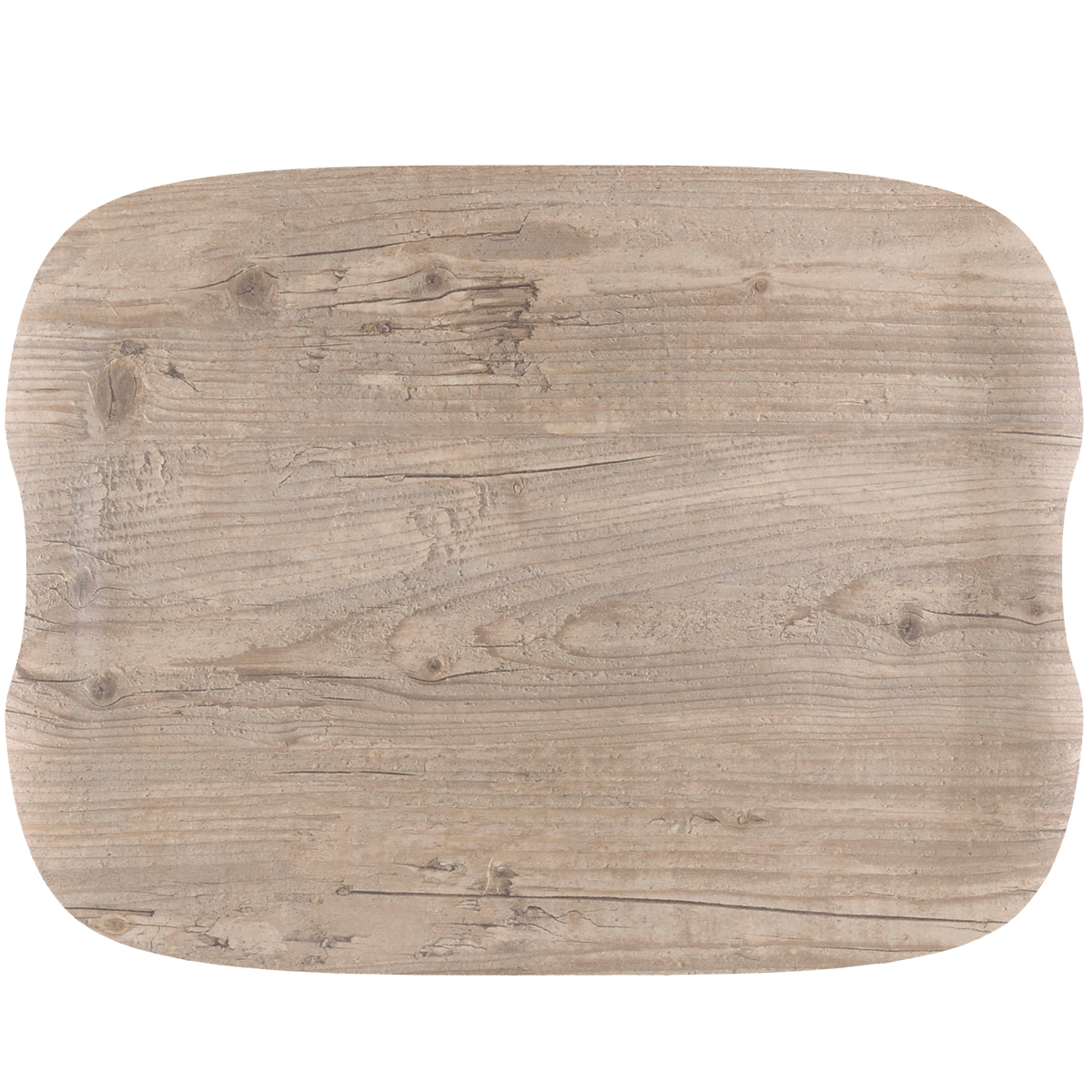 Craft Tray, Wave, Laminat, Vintage, L: 43 cm, B: 33 cm, H: 2,5 cm