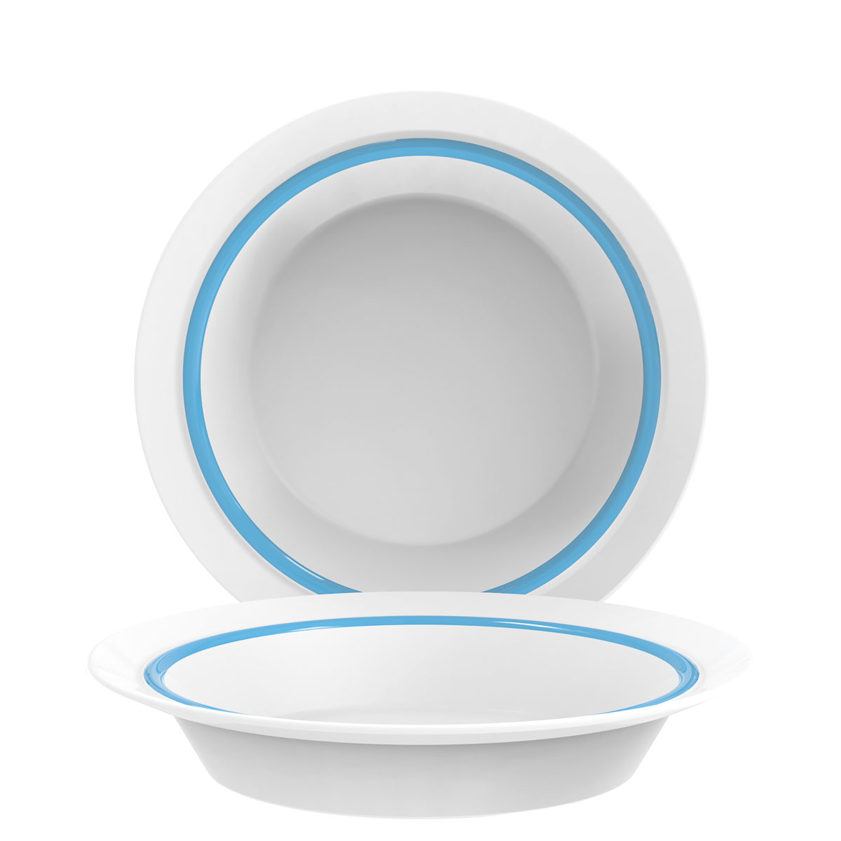 Arcoroc, Autonomy : Blue - Teller tief, 23 cm/ 0,55 ltr.