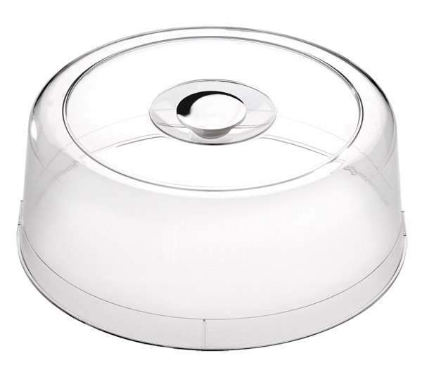 FrischhalteHaube APS PLUS D: 30 cm, H: 11,5 cm, Polystyrol, glasklar, schwere stabile Ausführung