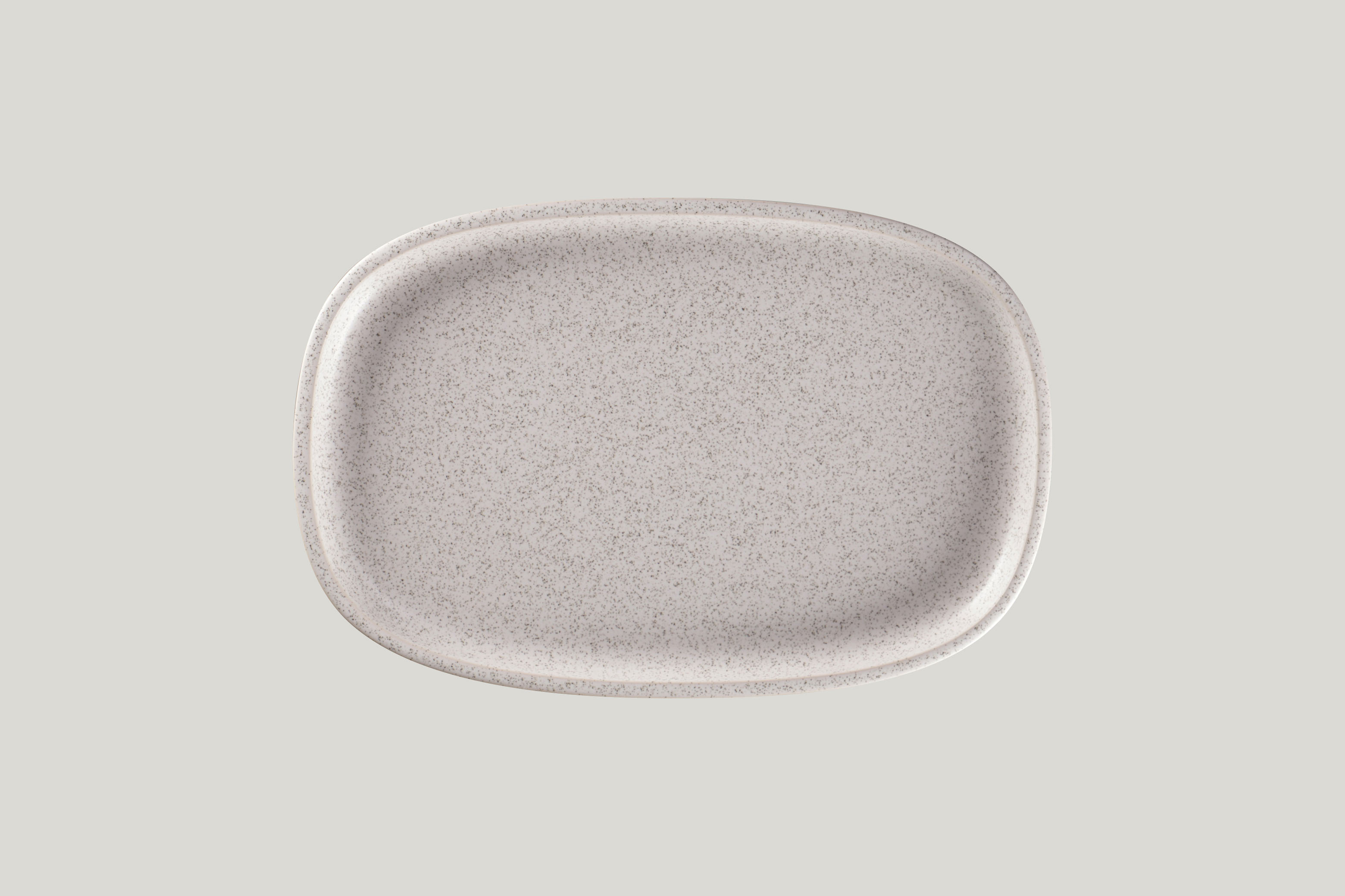 RAK, Ease : Clay - Platte oval flach 30,2 x 20 x 2,5 cm