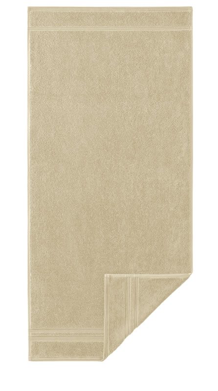 Manhattan Gold - Walkfrottier m. feiner Bordüre, 600 g/ m²