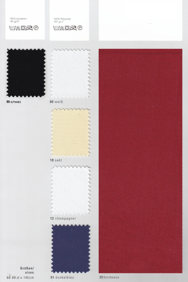 Tischhusse Catering, 1-teilig (Husse)