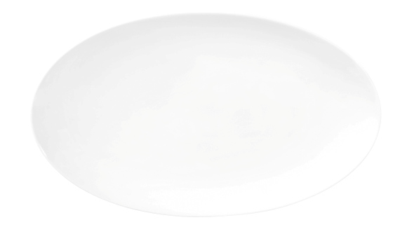 Seltmann Weiden, Liberty : Weiss - Servierplatte oval 24 x 14,5 cm