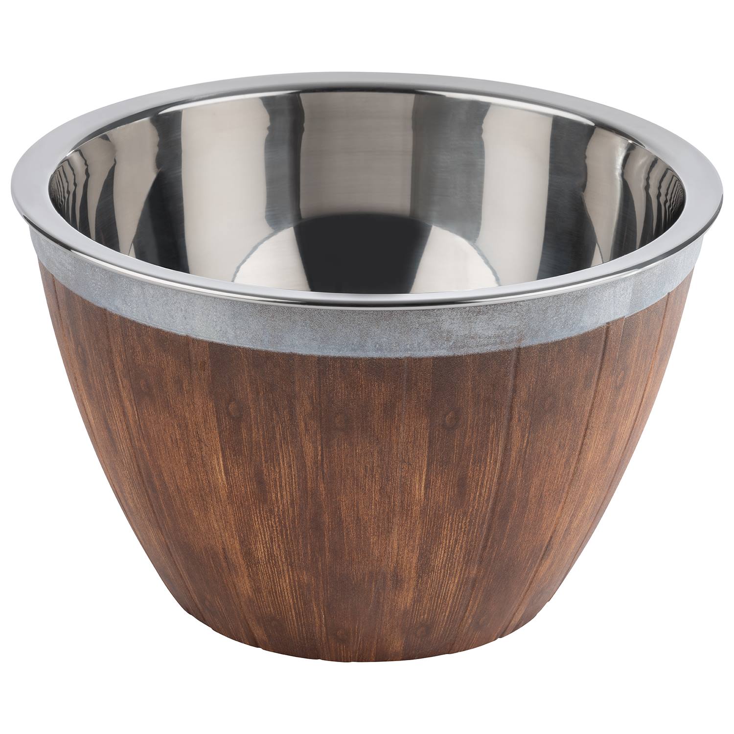 Fass, 2-teiliges Set, D: 26 cm, H: 16 cm, I: 4,5 ltr.