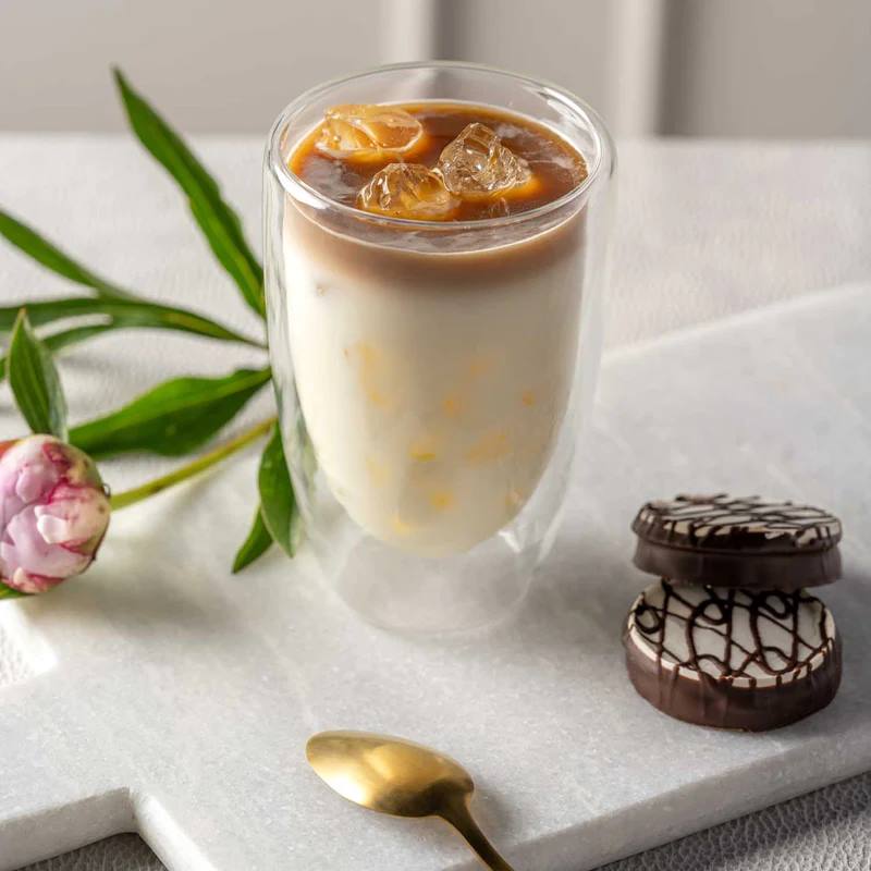 Leonardo, Duo : Latte Macchiato-Becher doppelwandig, 2er-Set, I: 400 ml, D: 9 cm, H: 14 cm