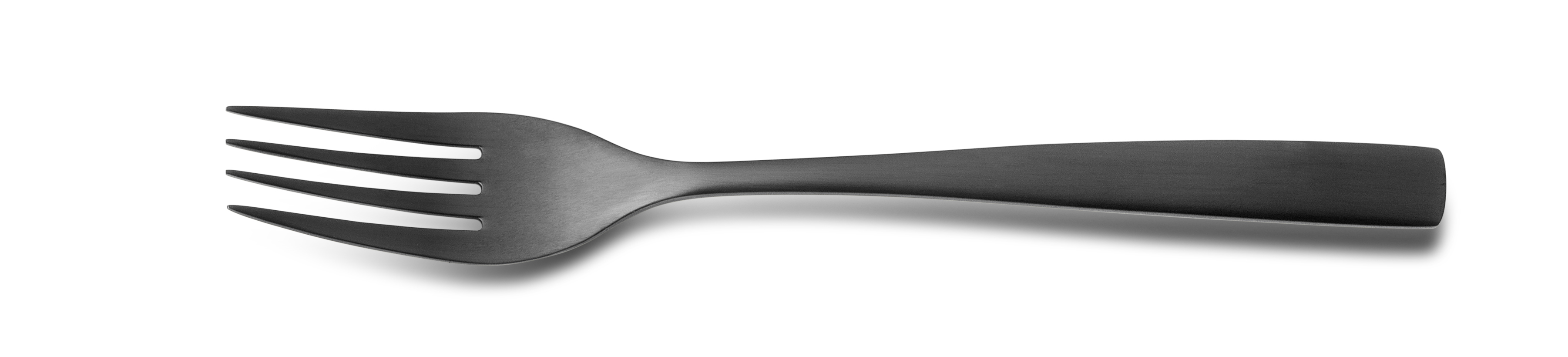 Comas, BCN Colors : PVD Schwarz 18/0 - Tafelgabel satiniert 200 mm