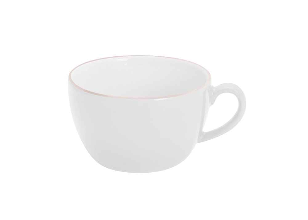 Kahla, Pronto Line : Pastel Rose - Cappuccino-Obertasse 0,25 ltr.