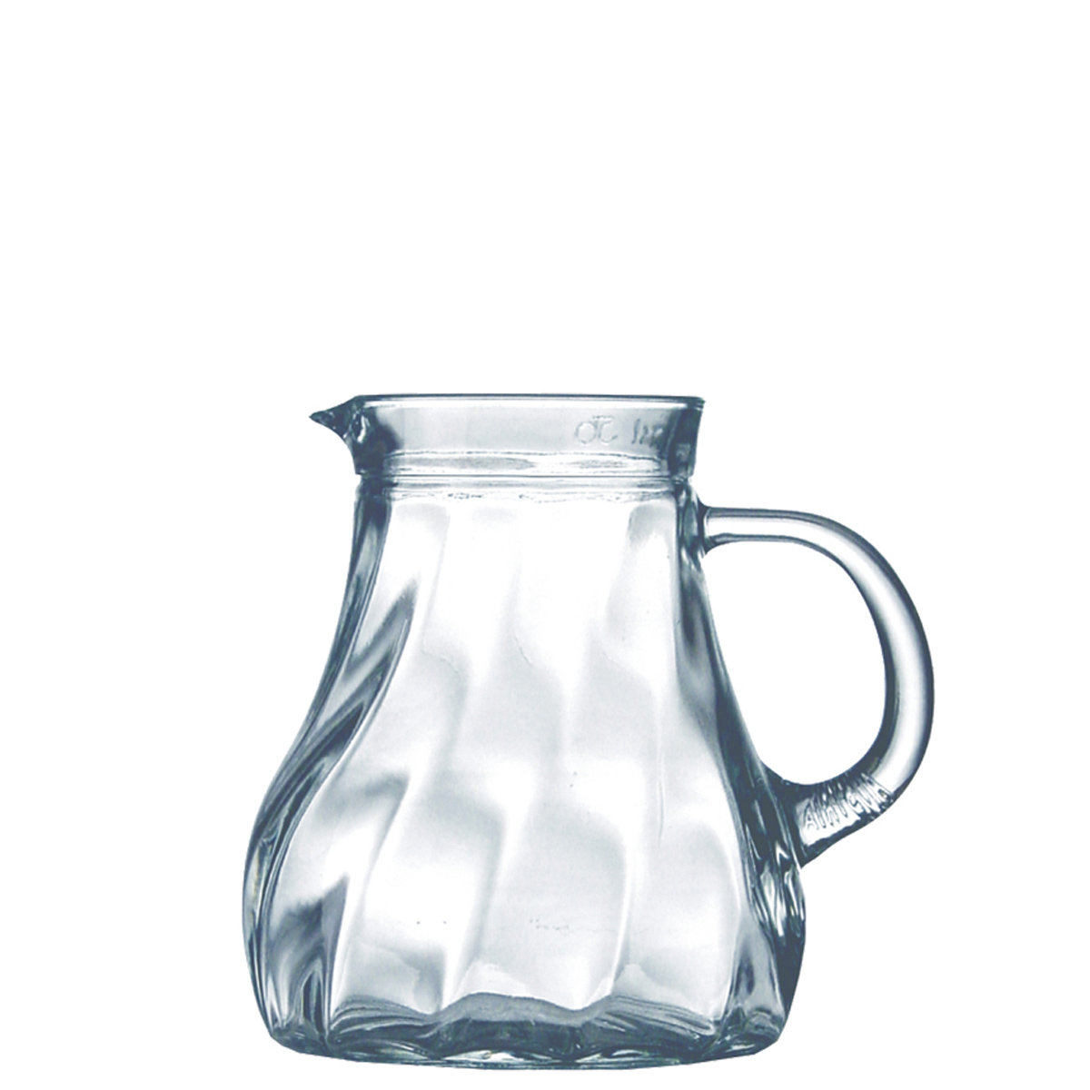 Krug Salzburg m. Füllstrich 1,0 ltr. |-| PR, Inhalt: 1000 ml, D: 158 mm, H: 164 mm