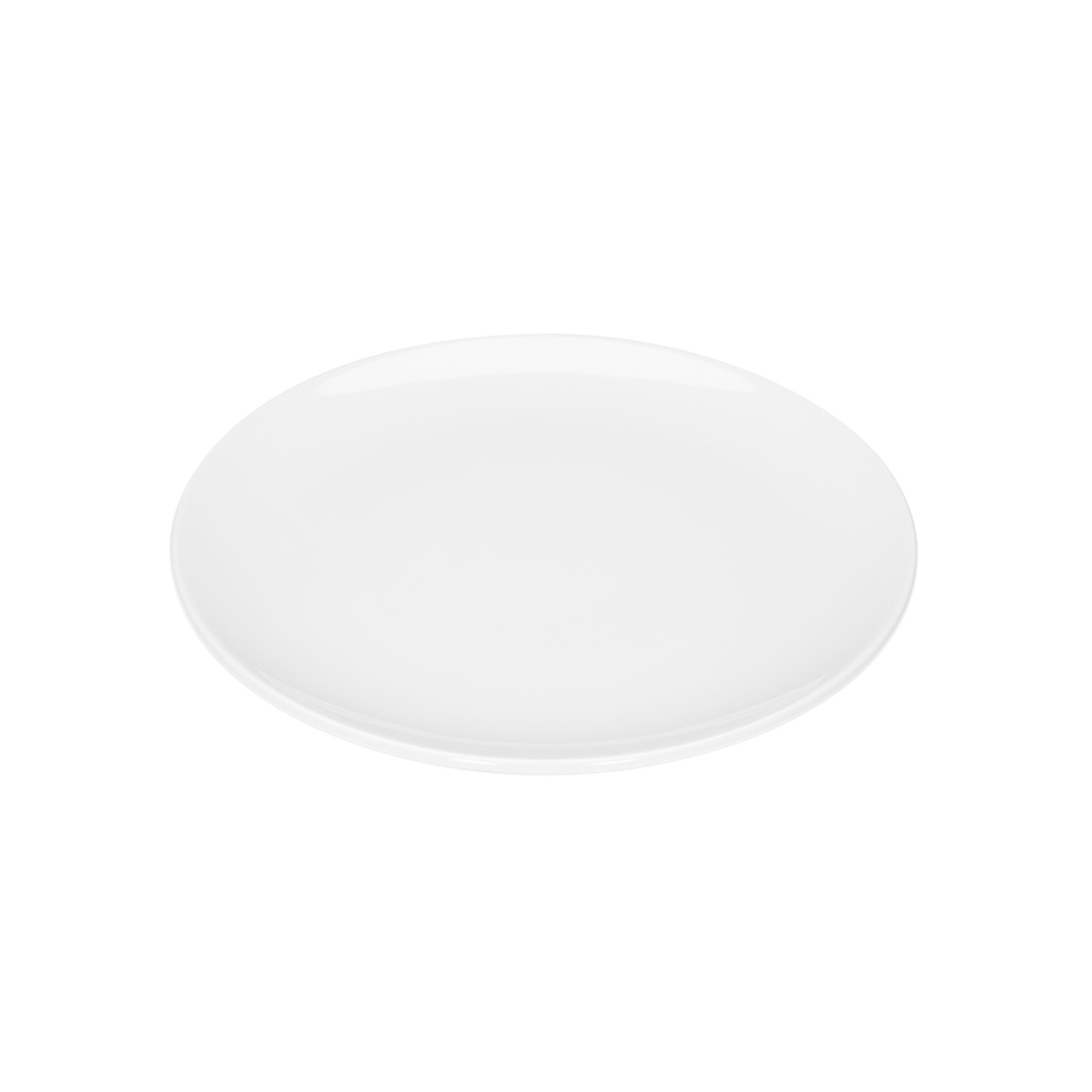 Bauscher, Coffeelings - Teller flach coup, uni, weiss, 20 cm