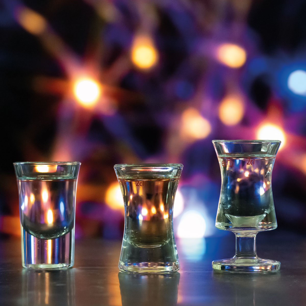 Shot Rittmeister 2,8 cl m. Füllstrich 2 cl |-|, Inhalt: 28 ml, D: 45 mm, H: 85 mm