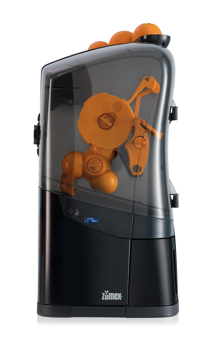 ZUMEX - MINEX, Saftpresse für Früchte 6,5 - 7,8 cm, 38,3 x 36,8 x 71,2 cm, Farbe: Black