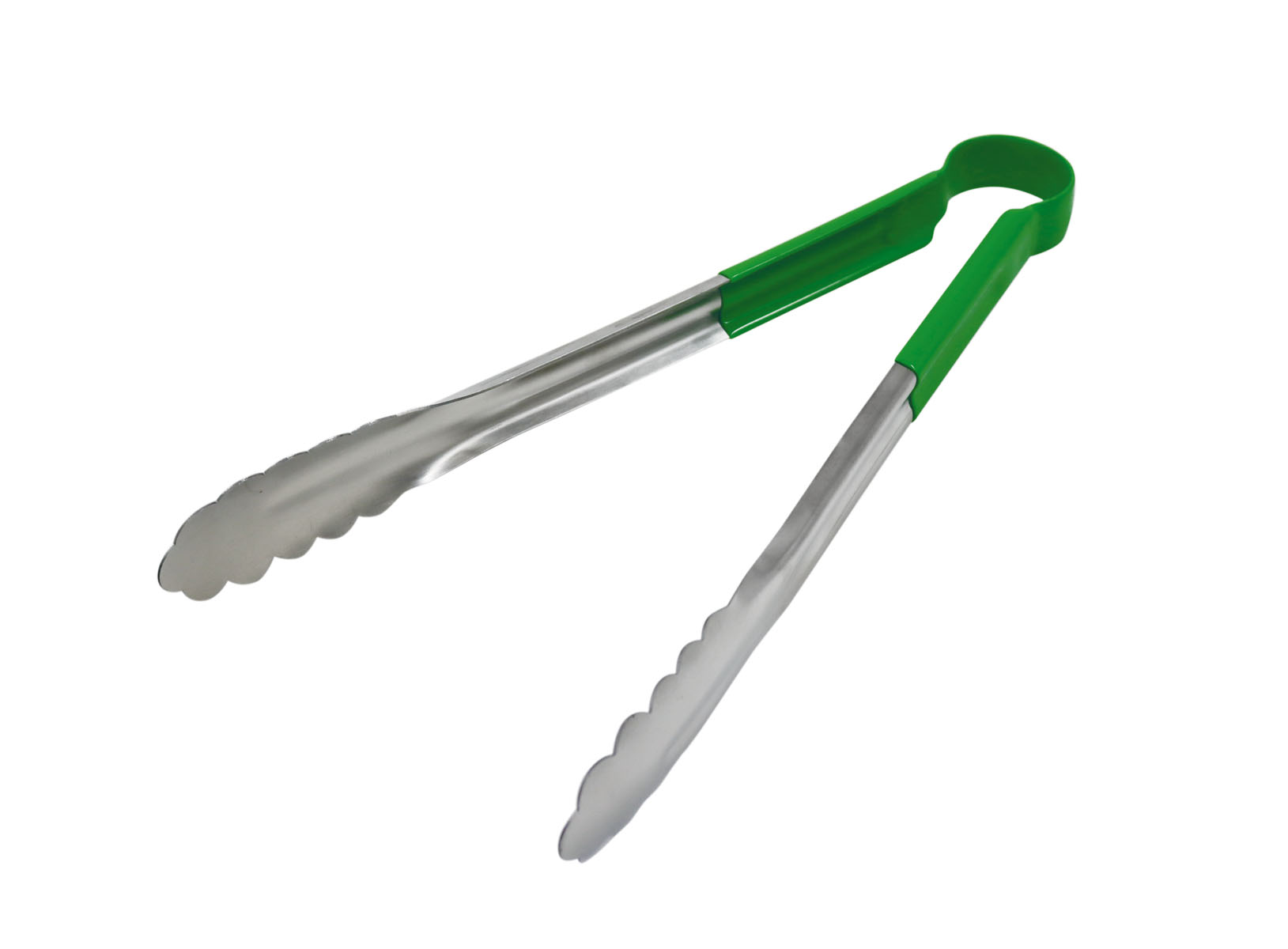 Allzweckzange, Edelstahl, Kunststoffgriff : grün, 300 mm