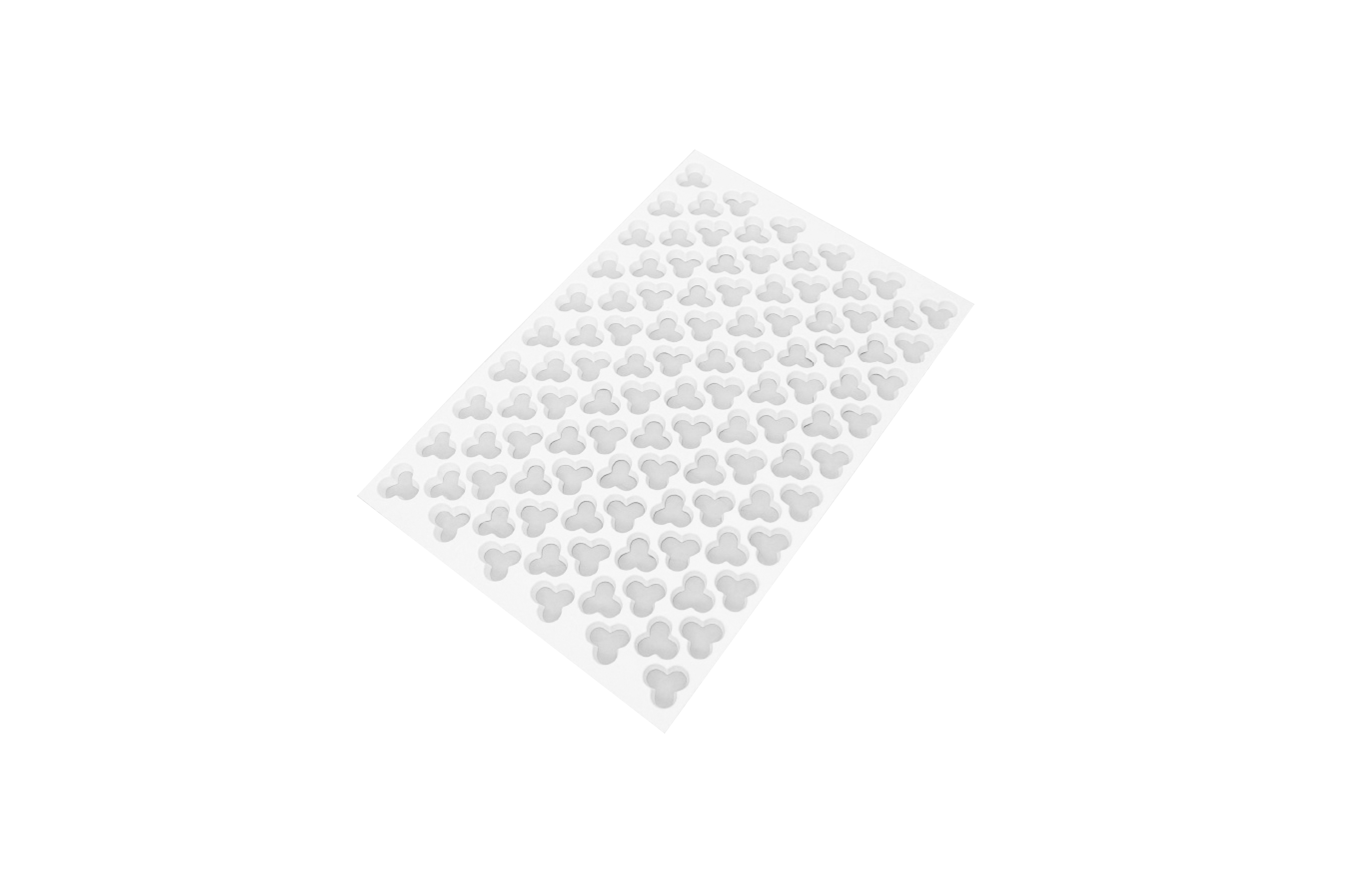 Ausstechmatte aus Kunststoff Dreiblatt, No. 8a, D: 35 mm