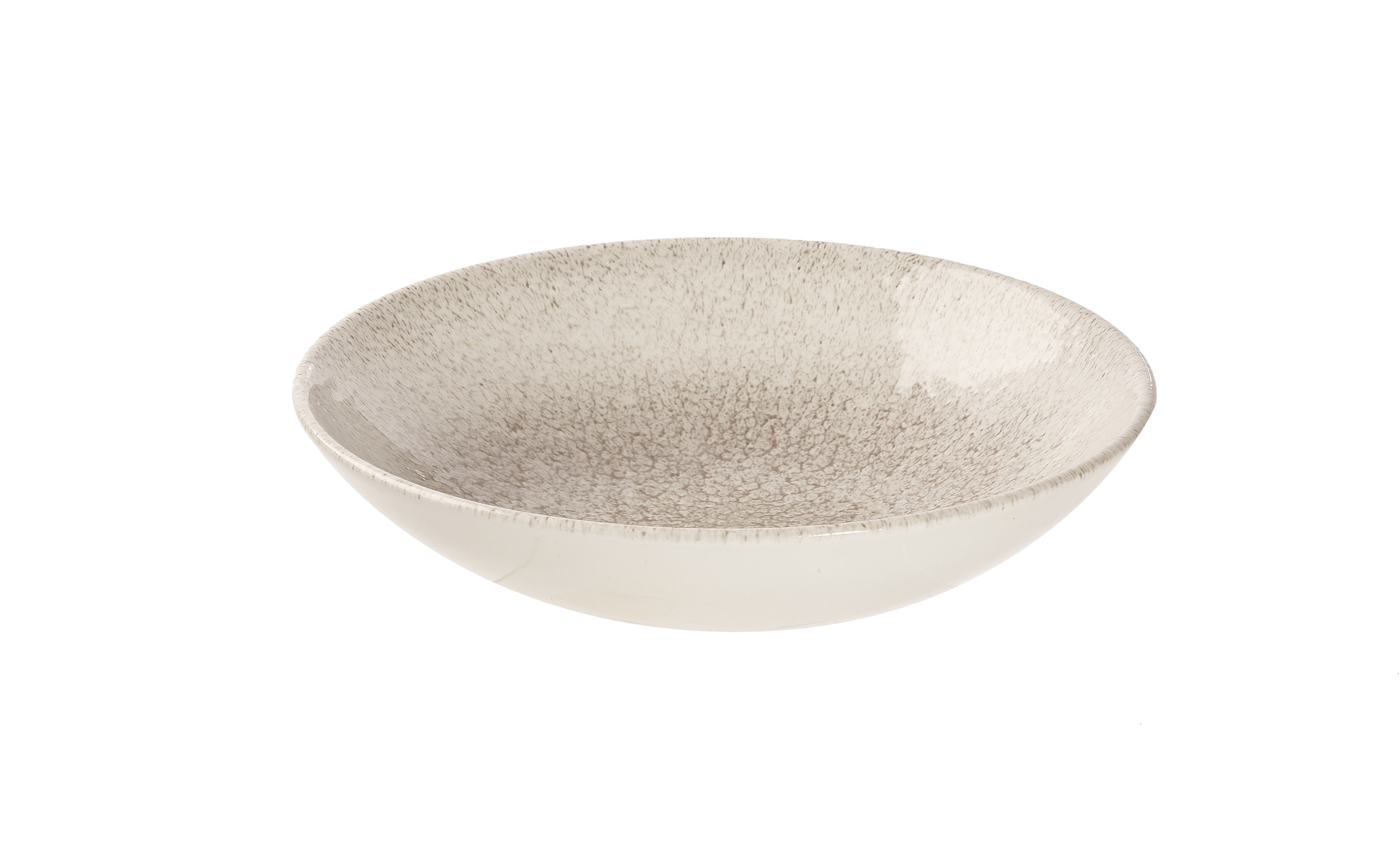 Churchill, Raku : Agate Grey - Teller tief Coup, 18,2 cm/ 0,43 ltr.