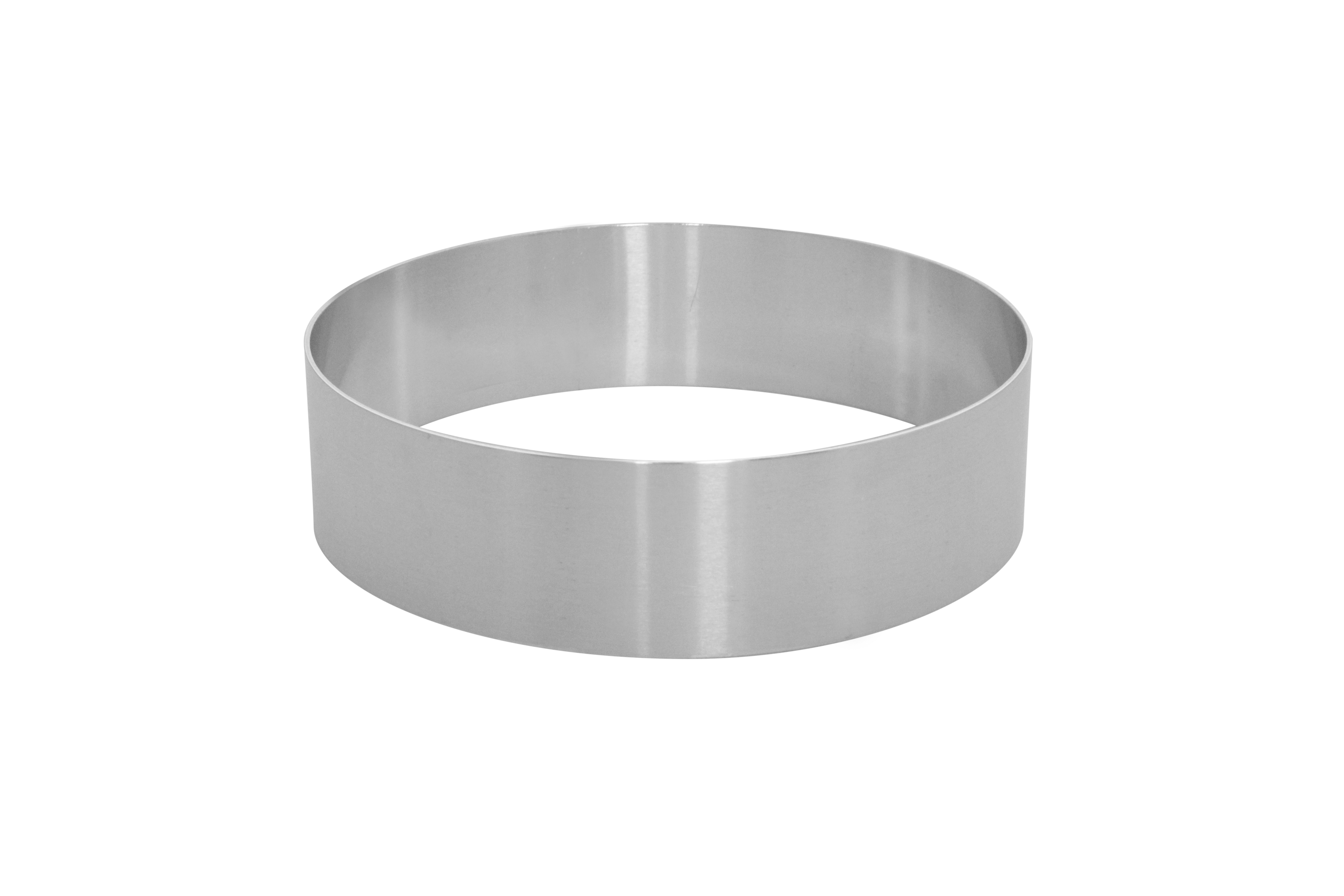 Tortenring, Aluminium, D: 220 mm, Höhe: 60 mm