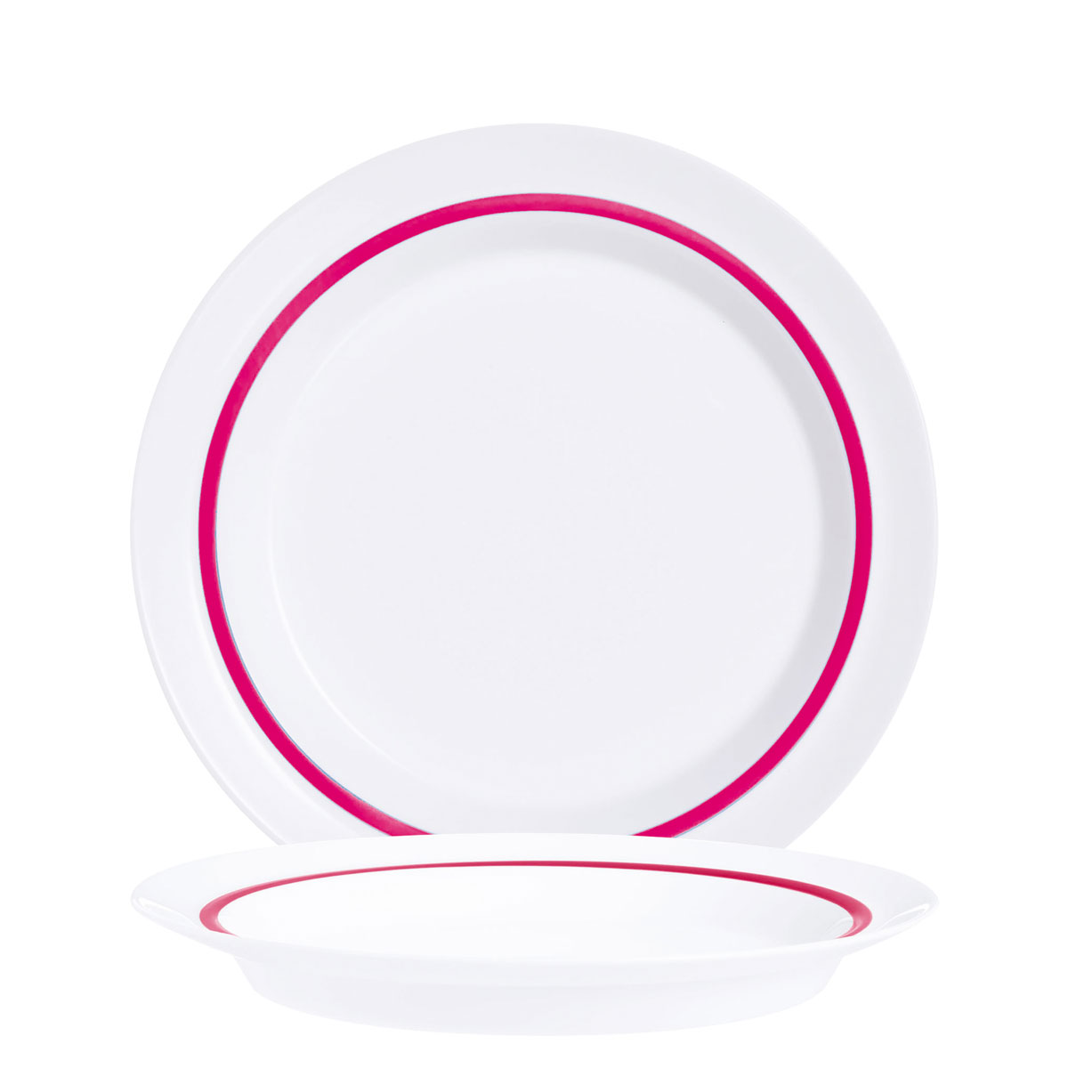 Arcoroc, Autonomy : Red - Teller flach, 23 cm