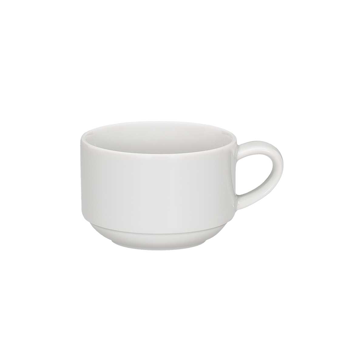 Bauscher, Smart - Kaffee-Obere stapelbar, weiss, uni, 0,18 ltr.