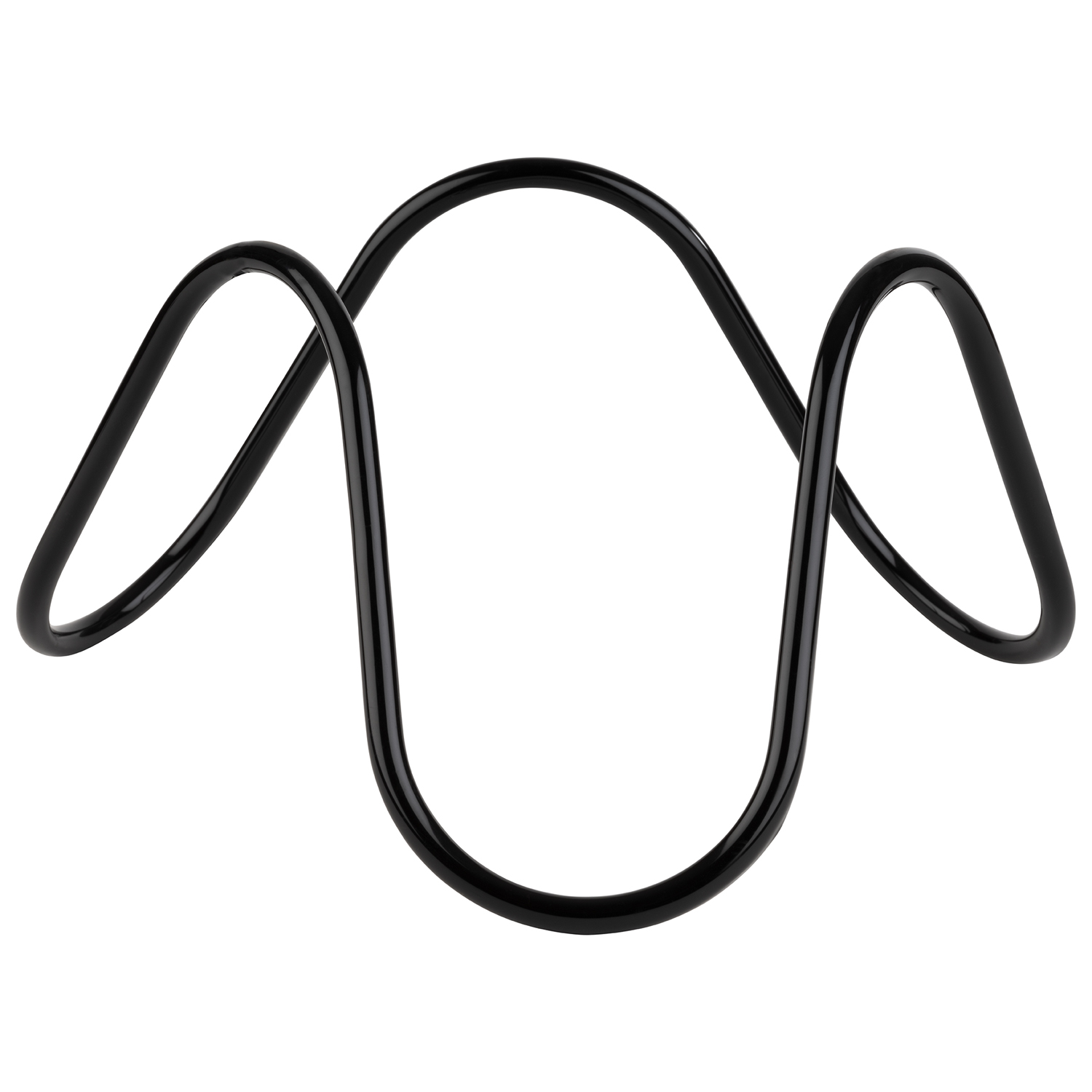 Buffetständer m. Antirutschbeschichtung WAVE, PVC, Metall schwarz, D: 24 cm, H: 13 cm