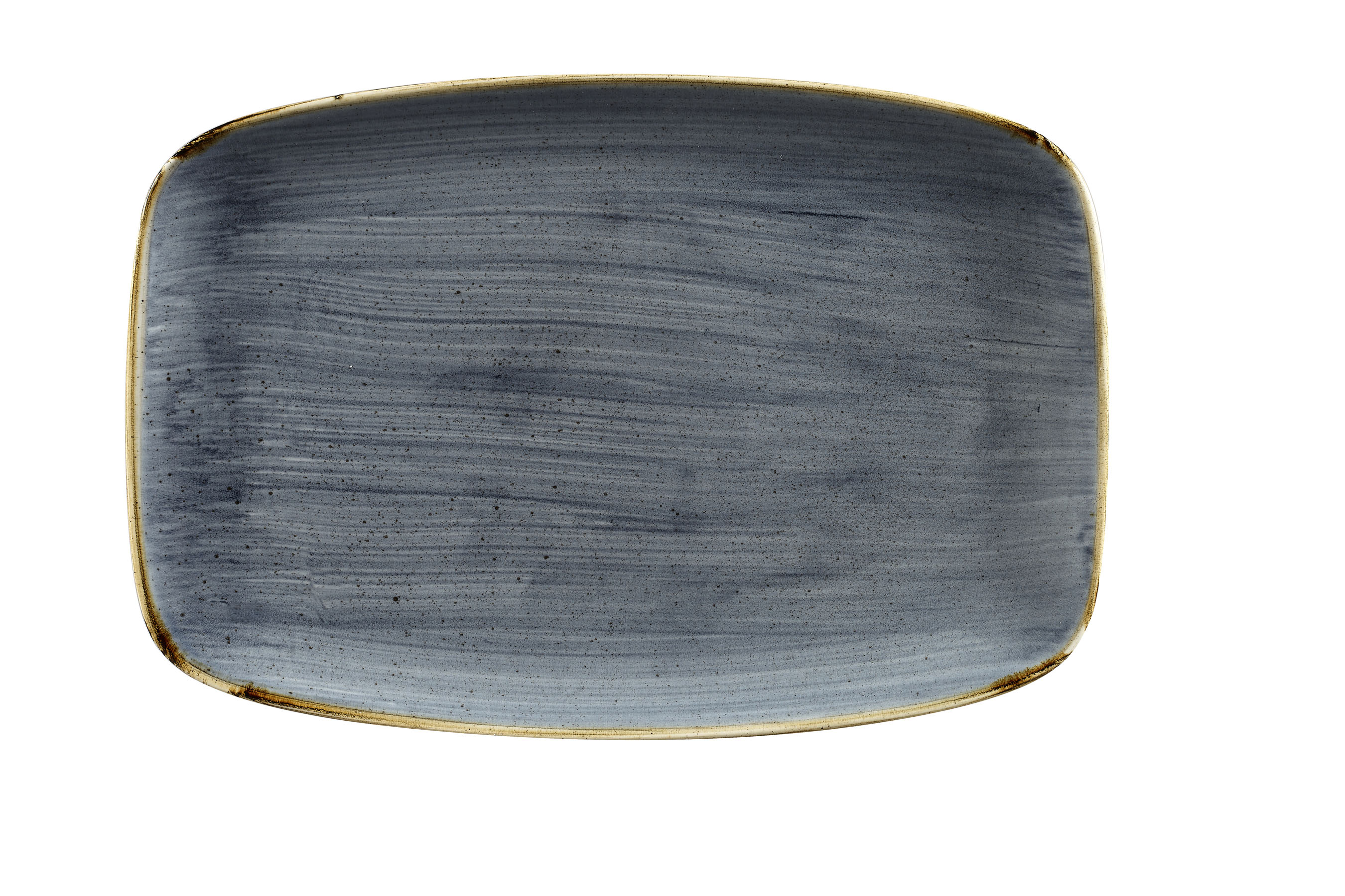 Churchill, Stonecast : Blueberry - Chefs Platte rechteckig, 34,4 x 23,4 cm