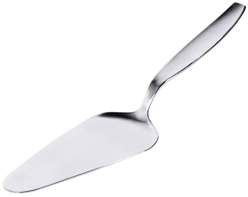 Tortenheber, fugenlos, EdSt., 11 x 5,5 cm, L: 22 cm