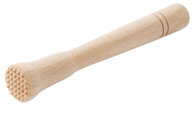 Caipirinha-Stößel, gezahnt, Buchenholz, L: 22 cm