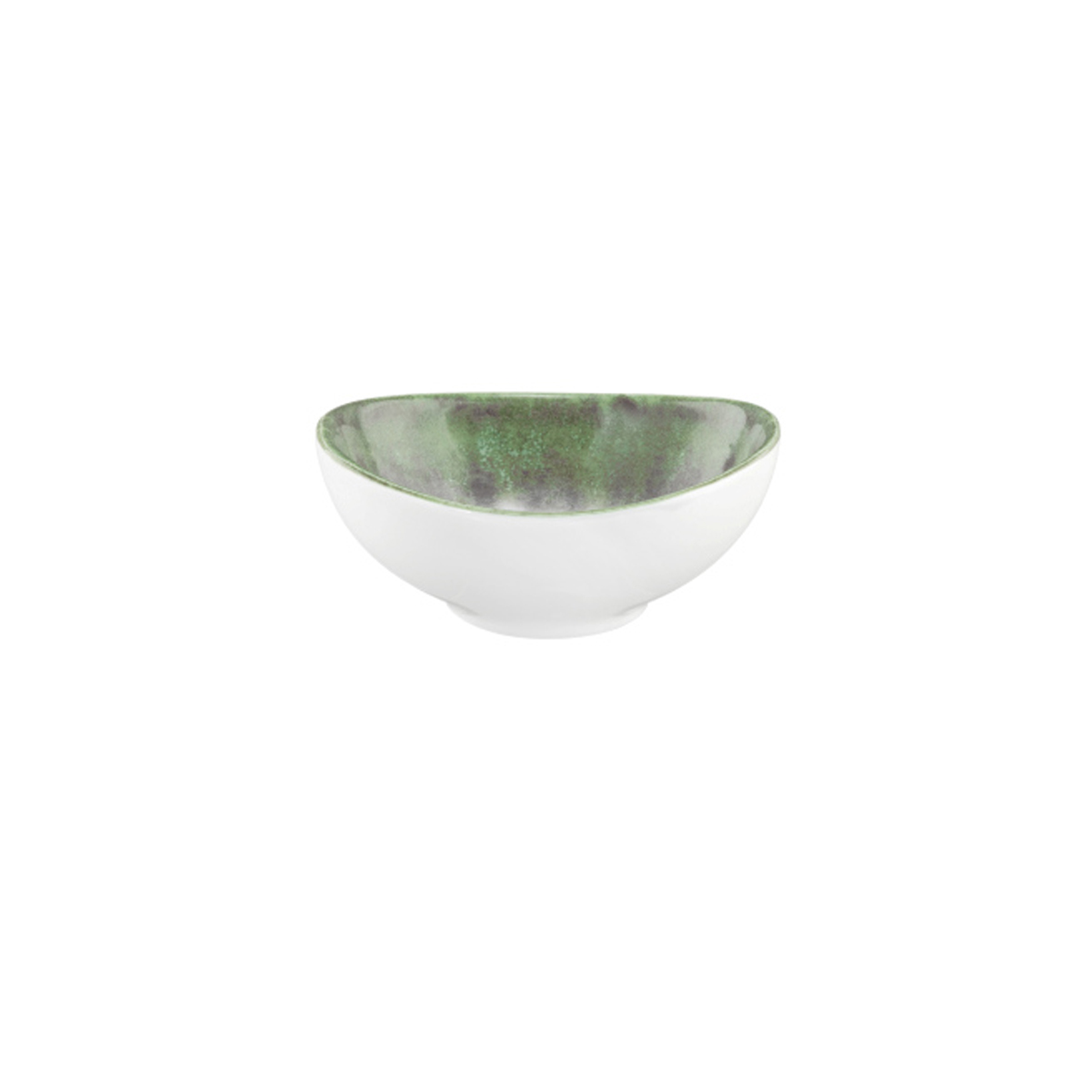 Seltmann Weiden, Modern Life : 58270 Batik Matcha - Bowl oval M5307, 9 cm/ 0,05 ltr.