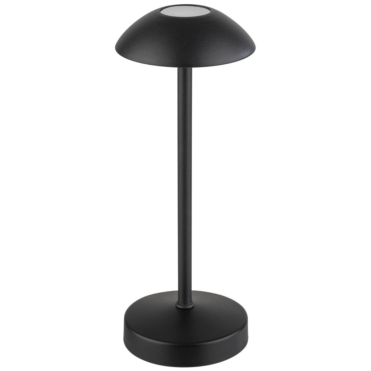 Tischleuchte ALVA, Metall, Farbe: schwarz, 1x LED 1,0 W / 100 lm, dimmbar in 3 Stufen, D: 8 cm, H: 20 cm