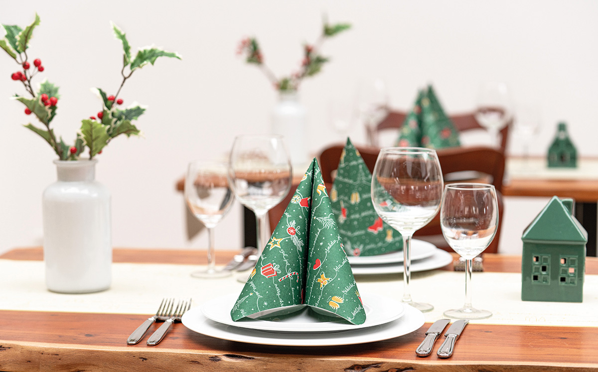 Servietten - Weihnachtsmotiv RAVIN Tissue