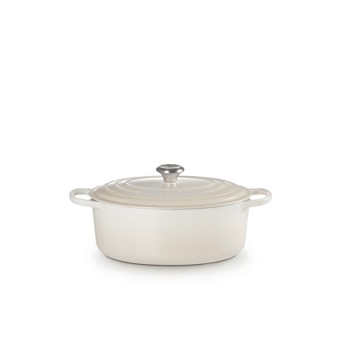 Le Creuset, Gusseisen - Bräter oval Signature, 31 cm/ 6,3 ltr., Fb. Merinque