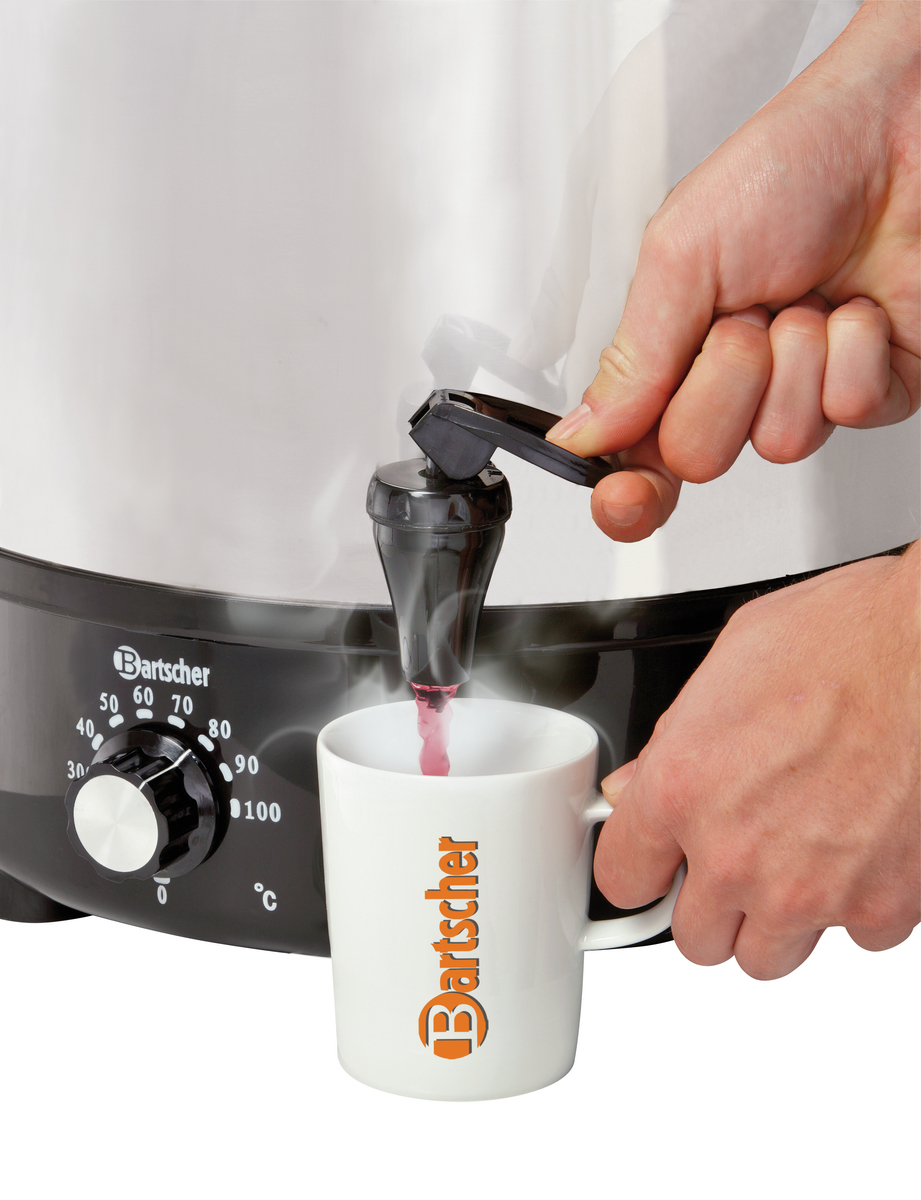 Glühweintopf, Einkochtopf 25L, CNS