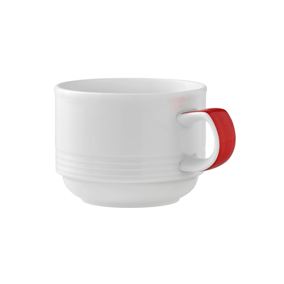 Bauscher Care, Invita Colors : 490088 Pinselband Rubinrot - Kaffee-Obere stpb., 0,18 ltr.