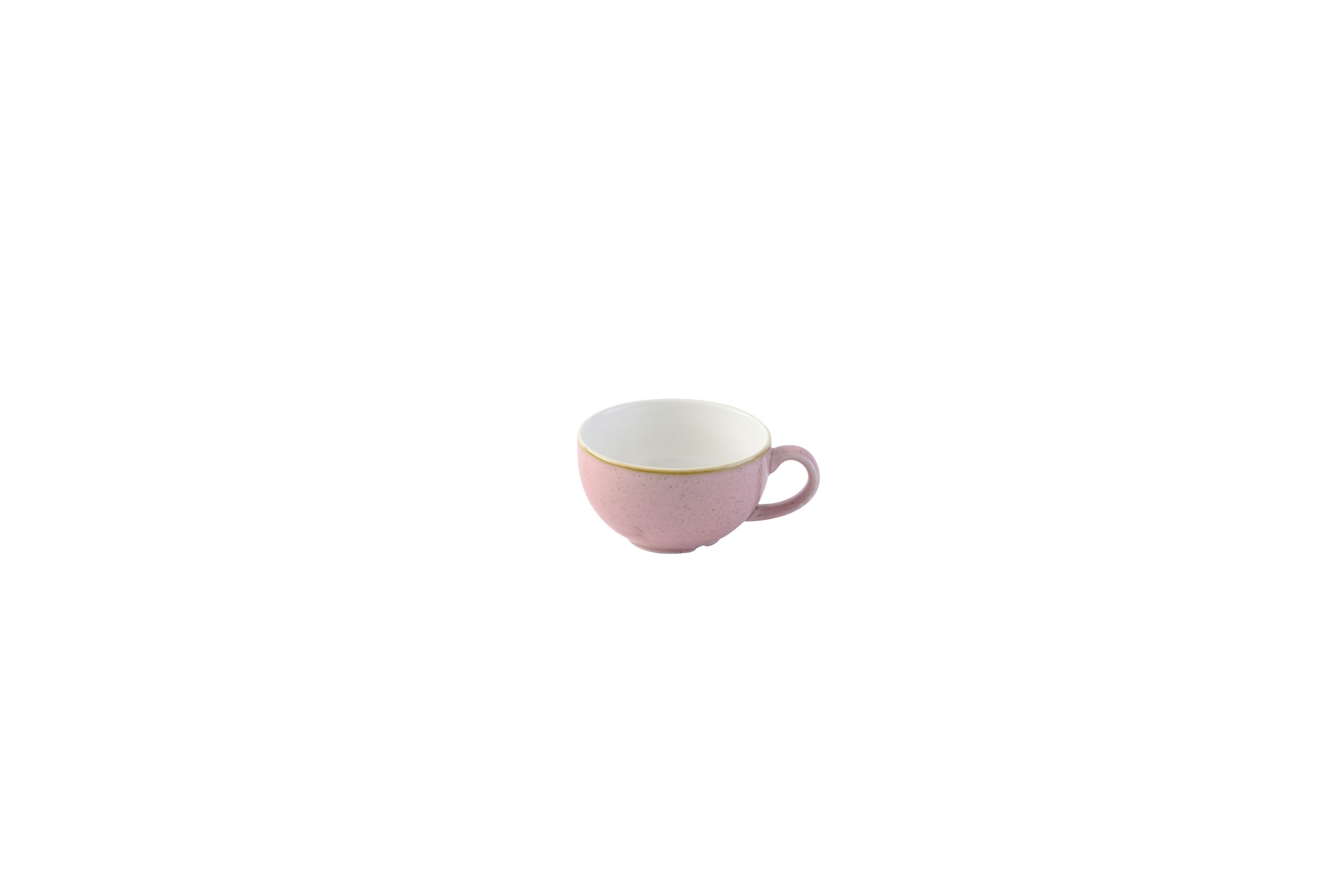 Churchill, Stonecast : Petal Pink - Cappuccino-Obere, 9,5 x 5,5 cm/ 0,23 ltr.