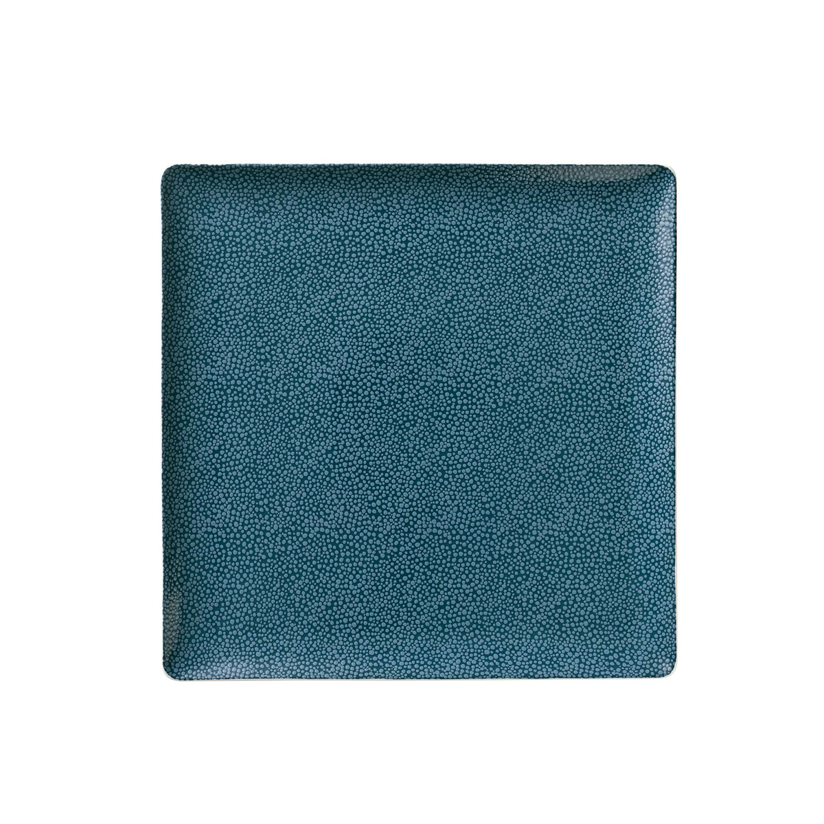 Bauscher, Purity : 426075 Pearls Ocean - Teller flach quadratisch Coup, bonewhite, 20 x 20 cm