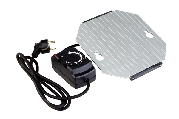 Elektro-Heizelement für Artikel 11672 HAPPY HOUR 21 x 20 cm, H: 6 cm, 500 W, 220 V, 9 Stufen