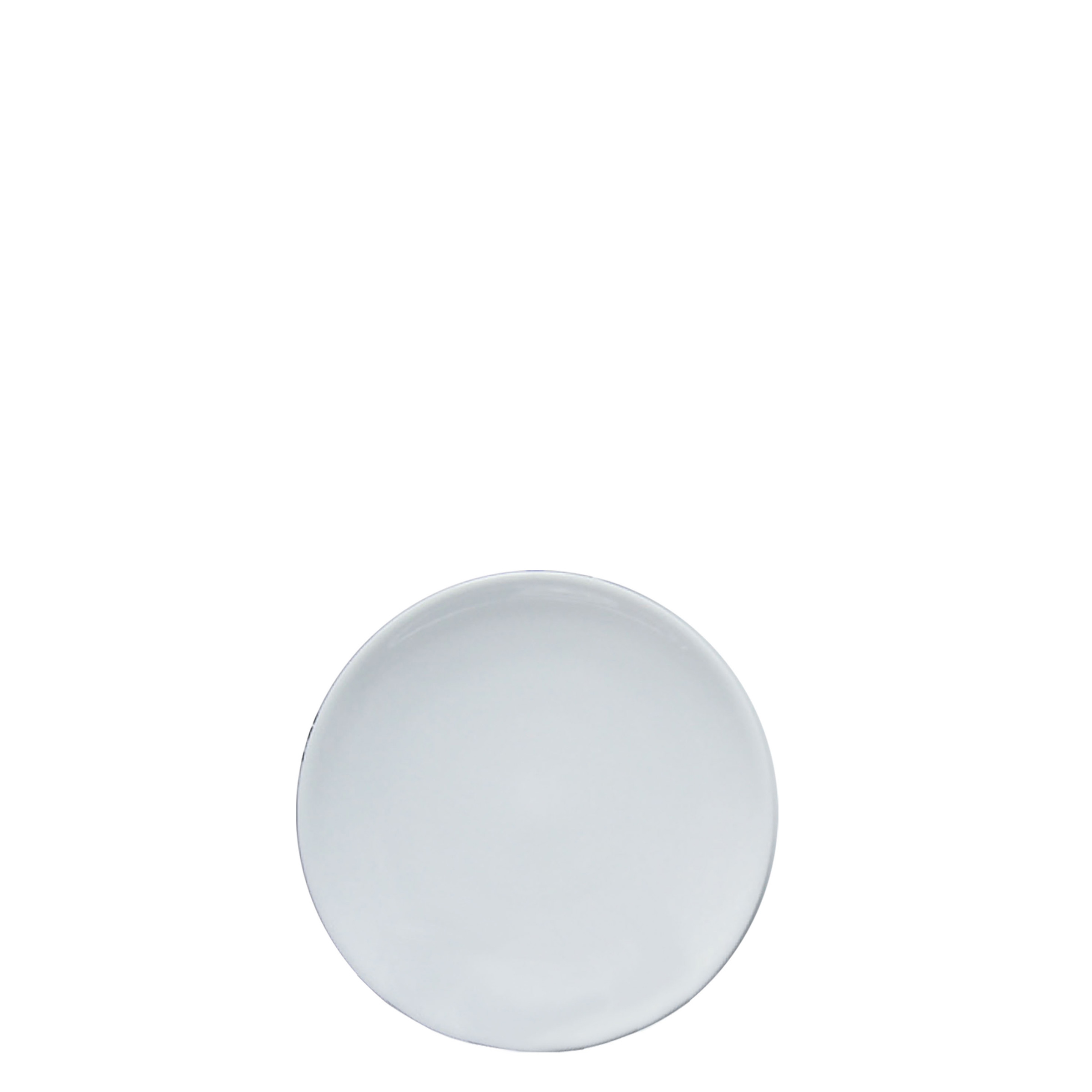 Saturnia, Siviglia - Teller flach Coup, weiss, uni, 17 cm