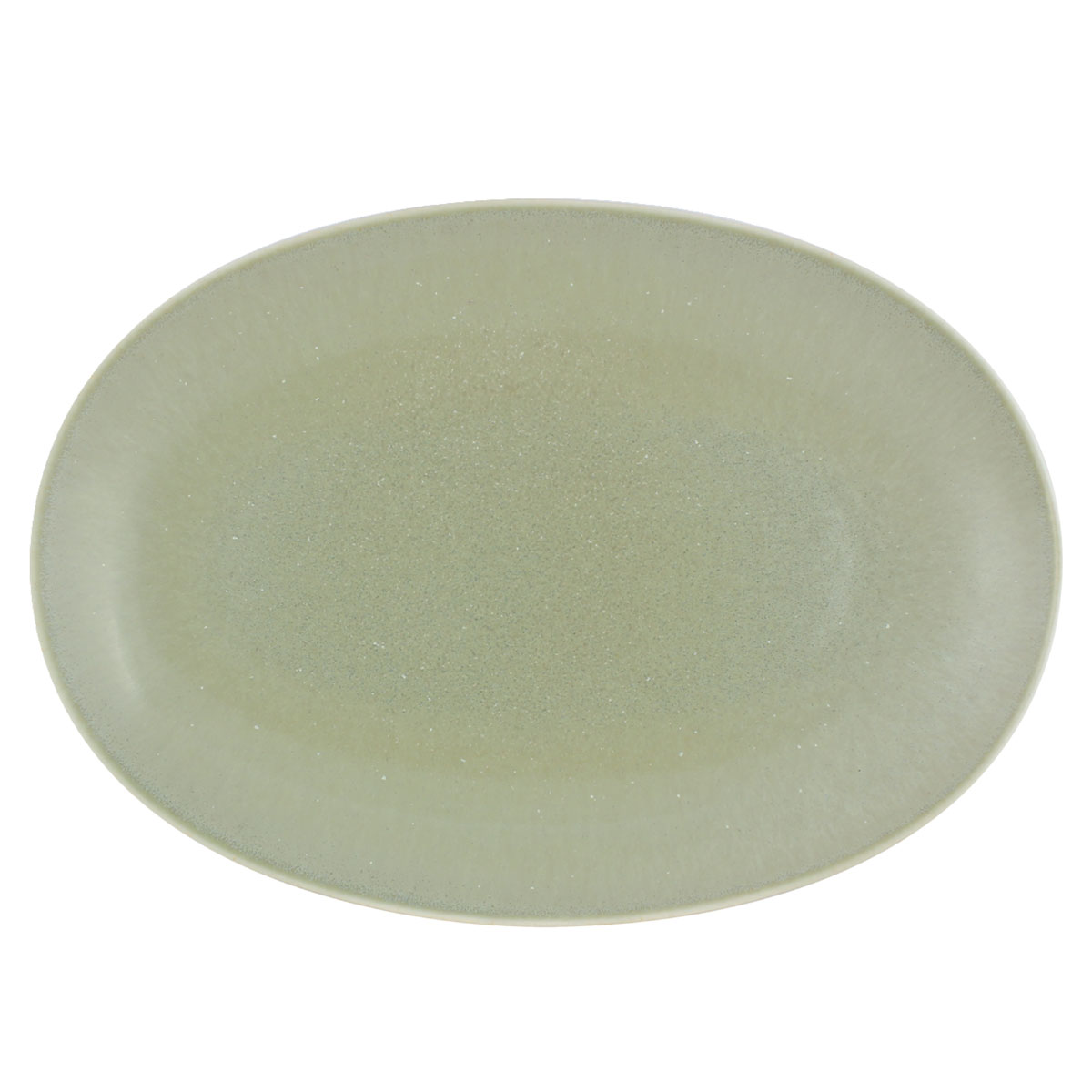Heart & Soul, Balance : Matcha - Platte oval coup 32 x 24 cm