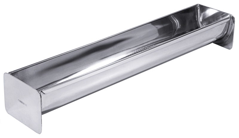 Terrinenform, Dachrinnenform, EdSt., I: 0,9 ltr., 35 x 6 x 4,7 cm