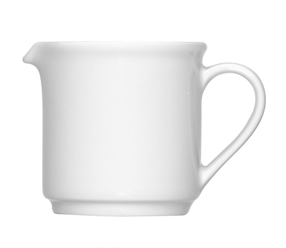 Bauscher, Maitre - Milch-, Sahne-Giesser m. Hkl., weiss, uni, 0,15 ltr.