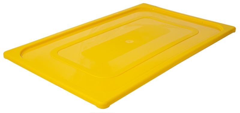GN-Deckel Polypropylen 1/1 für Serie 5511, 53 x 32,5 cm, Fb. gelb