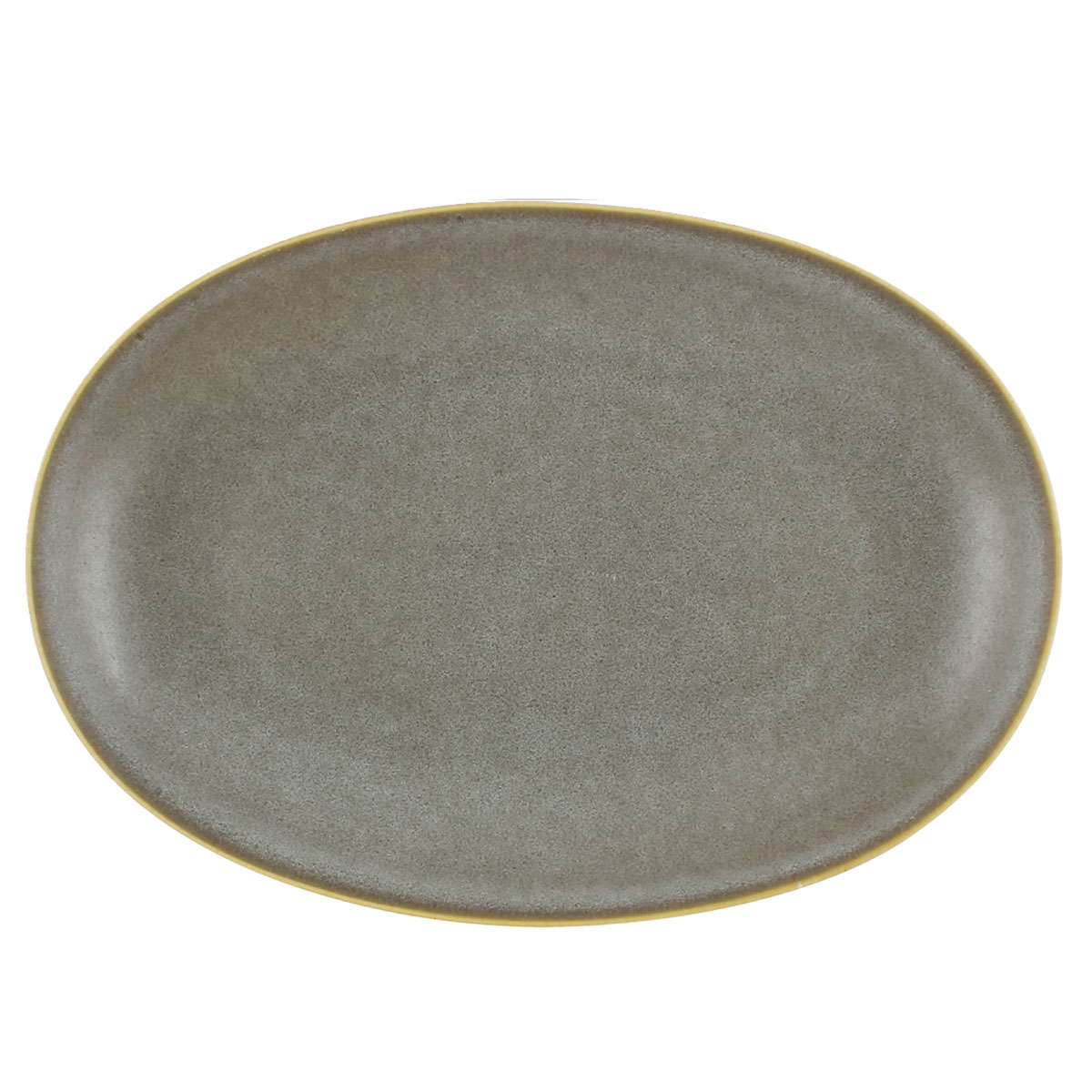 Heart & Soul, Balance : Smoke - Platte oval coup 32 x 24 cm